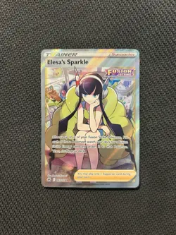 Pokemon TCG Elesa's Sparkle 147/159! MP Condition! See Description! - Image 1