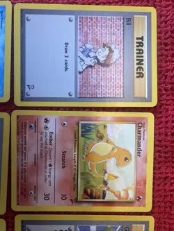 ❗Lot 9⃣: Pokemon Base Set 2 Lot - 9x Common Rare Cards Lot OLD Vintage! - Image 2