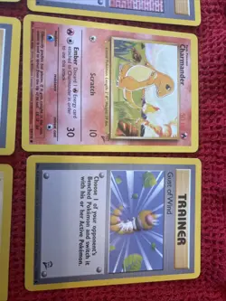 ❗Lot 9⃣: Pokemon Base Set 2 Lot - 9x Common Rare Cards Lot OLD Vintage! - Image 3