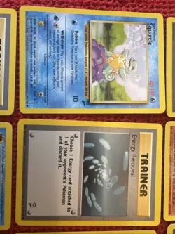 ❗Lot 9⃣: Pokemon Base Set 2 Lot - 9x Common Rare Cards Lot OLD Vintage! - Image 5