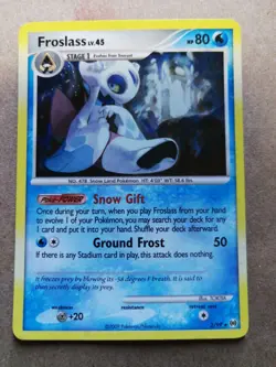Pokemon TCG Froslass Arceus 2/99 Holo Holo Rare - Image 1