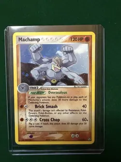 Machamp 11/108 Power Keepers Holo Nm Condition Swirl Mid Era Pokemon Card - Image 1