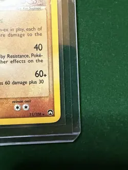 Machamp 11/108 Power Keepers Holo Nm Condition Swirl Mid Era Pokemon Card - Image 5