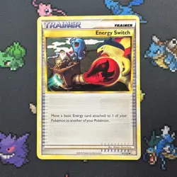 Energy Switch HeartGold & SoulSilver 91/123 LP Lightly Played Pokemon TCG - Image 1