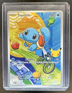 2025 Pokemon MEP Black Star Promos Squirtle #039 - Image 1