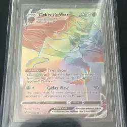 2020 Pokemon Sword Shield Vivid Voltage #186 ORBEETLE VMAX SCR BGS 10 PRISTINE - Image 3