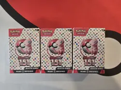(3) Pokemon Scarlet and Violet 151 Booster Bundles - Image 1