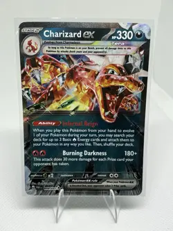 Pokemon Charizard ex 161 SV: Scarlet & Violet Promo Holo EX Stage 2 330 HP - Image 1