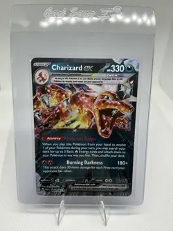 Pokemon Charizard ex 161 SV: Scarlet & Violet Promo Holo EX Stage 2 330 HP - Image 3