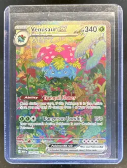 2023 Pokemon SV 151 Venusaur ex Special Illustration Rare #198/165 - Image 1