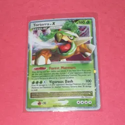 Pokemon Torterra LV.X Promo Holo Diamond and Pearl DP09 Eng 160HP Card - Image 1