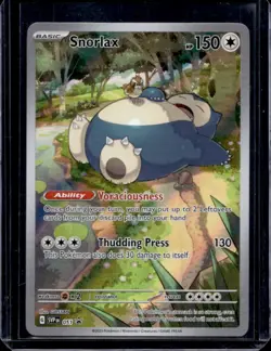 2023-25 Pokemon SV Black Star Promos Snorlax #051 - Image 1