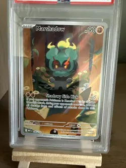 Pokemon 2025 Marshadow 146/132 Illustration Rare Mega Evolution GEM MINT PSA 10 - Image 2