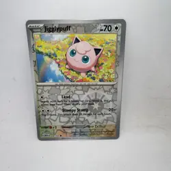 Jigglypuff 039/165 Common 151 Pokemon Reverse Holo Near Mint - Image 1