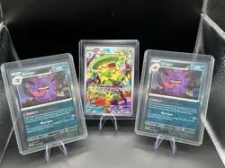 Pokemon Gengar 050/098 (2) & Ludicolo 095/094 Card Lot (3) - Image 1