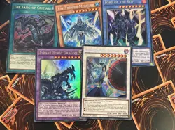 YuGiOh Cards Dragons of Legend -Unleashed DRL3 First Edition SECRET SUPER - Image 1