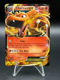 Charizard EX 11/106 XY Flashfire Holo Rare Pokemon MP - Image 1