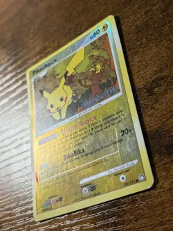 Pikachu 94/123 Mysterious Treasures Reverse Holo Rare Vintage Pokemon TCG - Image 2