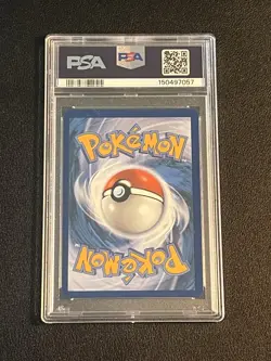 2025 POKEMON DRI EN-DESTINED RIVALS #190 ETHAN'S TYPHLOSION ILLUSTRATION PSA 8 - Image 2