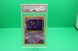 2000 POKEMON GYM HEROES 1ST EDITION #58 SABRINA'S HAUNTER PSA 8 - Image 2