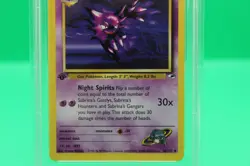 2000 POKEMON GYM HEROES 1ST EDITION #58 SABRINA'S HAUNTER PSA 8 - Image 5