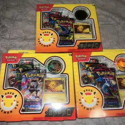 Pokemon TCG: Pokemon Day 2026 Collection Box - 30th Anniversary - Lot Of 3 - Image 1