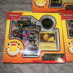 Pokemon TCG: Pokemon Day 2026 Collection Box - 30th Anniversary - Lot Of 3 - Image 3