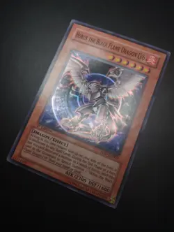 YUGIOH 2004 | HORUS THE BLACK FLAME DRAGON LV6 | SOD-EN007 | 1ST | VG-EXCELLENT - Image 3