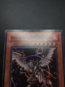 YUGIOH 2004 | HORUS THE BLACK FLAME DRAGON LV6 | SOD-EN007 | 1ST | VG-EXCELLENT - Image 4