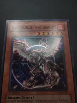 YUGIOH 2004 | HORUS THE BLACK FLAME DRAGON LV6 | SOD-EN007 | 1ST | VG-EXCELLENT - Image 5