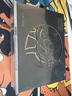 Pokemon TCG Sword & Shield Elite Trainer Box Plus Zacian SEALED ETB - Image 1