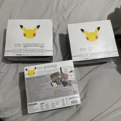 Pokemon TCG Celebrations 25th Anniversary Elite Trainer Box New Sealed - Image 1