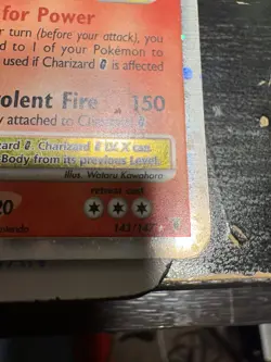 POKEMON CHARIZARD G LV. X Supreme Victors #143/147 - Image 3