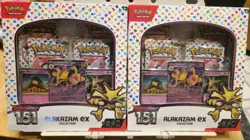 2x Pokemon Scarlet & Violet 151 Alakazam ex Collection Boxes SEALED NEW 820650855269 - Image 1