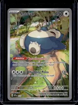 2023-25 Pokemon SV Black Star Promos Snorlax #051 - Image 1