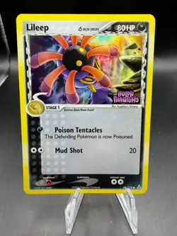TCG POKEMON LILEEP HOLO EX HOLON PHANTOMS STAMPED 68/110 - Image 1