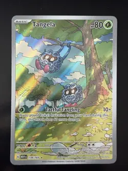 Tangela 178/165 Scarlet & Violet 151 Illustration Rare Holo - NM - Pokemon TCG - Image 2