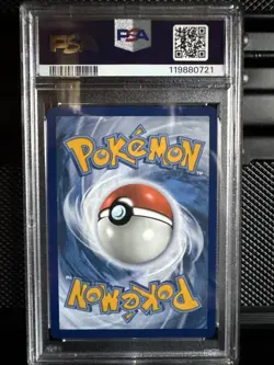 2024 POKEMON TEF EN LICKITUNG ILLUSTRATION RARE #180 PSA 9 - Image 2