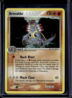 2007 Pokemon EX Power Keepers Armaldo Holo #3/108 - Image 1