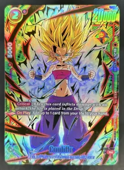 2024 Dragon Ball Super: Fusion World FB02 Blazing Aura Caulifla #FB02-007 - Image 1