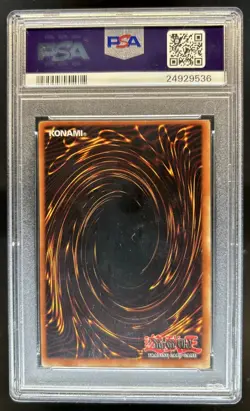 2002 Yu-Gi-Oh Tournament Pack 1st Season Mechanicalchaser #TP1-001 PSA 8 OC - Image 2