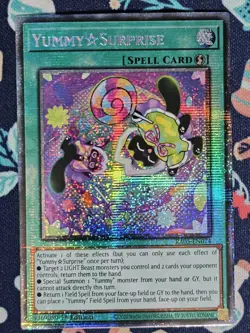 Yummy Surprise RA05-EN074 Starlight Rare Yu-Gi-Oh Rarity Collection V NM/M - Image 1