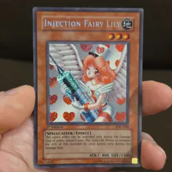 Yu-Gi-Oh! Injection Fairy Lily Legacy of Darkness Secret Rare Foil LOD-100 1st … - Image 1