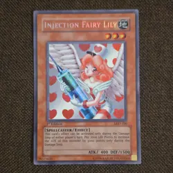 Yu-Gi-Oh! Injection Fairy Lily Legacy of Darkness Secret Rare Foil LOD-100 1st … - Image 2