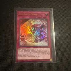 Dominus Purge MZMU-EN125 Ultra Rare Yugioh 1st Edition Maze of Muertos NM - Image 1