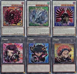 Yugioh 5ds PROMO PACK Chibi Art L5DD Stardust Dragon Black Rose Token Secret - Image 1