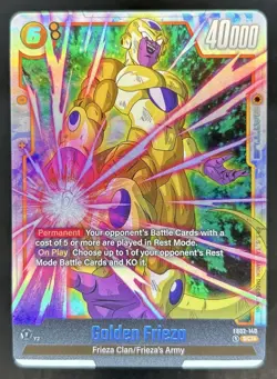 2024 Dragon Ball Super: Fusion World FB02 Blazing Aura Golden Frieza #FB02-140 - Image 1