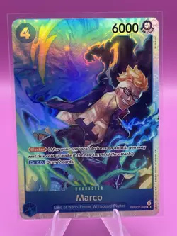One Piece - Marco (Foil) - PRB-02 NM/M Condition - Image 1