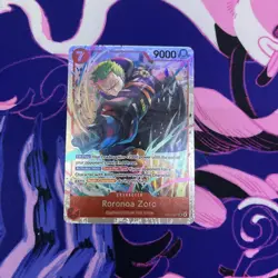 Roronoa Zoro EB04-007 Super Rare Adventure on Kami's Island One Piece Foil NM - Image 1