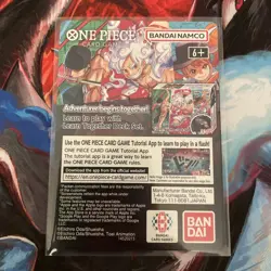 IN HAND - One Piece Monkey D. Luffy US Voyage College Basketball Promo Card - Image 2